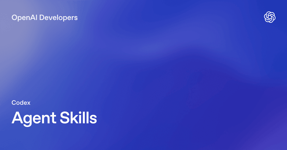 رابط رسمی skill در Codex