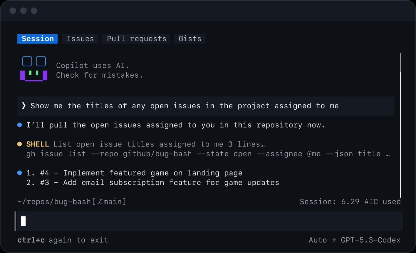 آموزش GitHub Copilot CLI: برنامهریزی، عاملها، MCP و GitHub